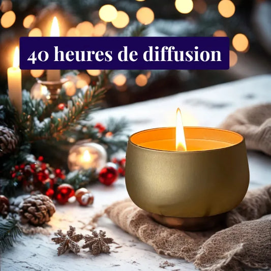 PRECOMMANDE - Bougie-Bijou Pierres Naturelles