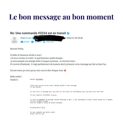 Mystik Box le message qui tombe juste