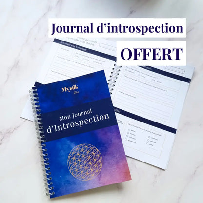 Un journal d'introspection offert lors de votre première commande