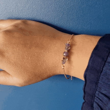Bracelet Amethyste Mythra view