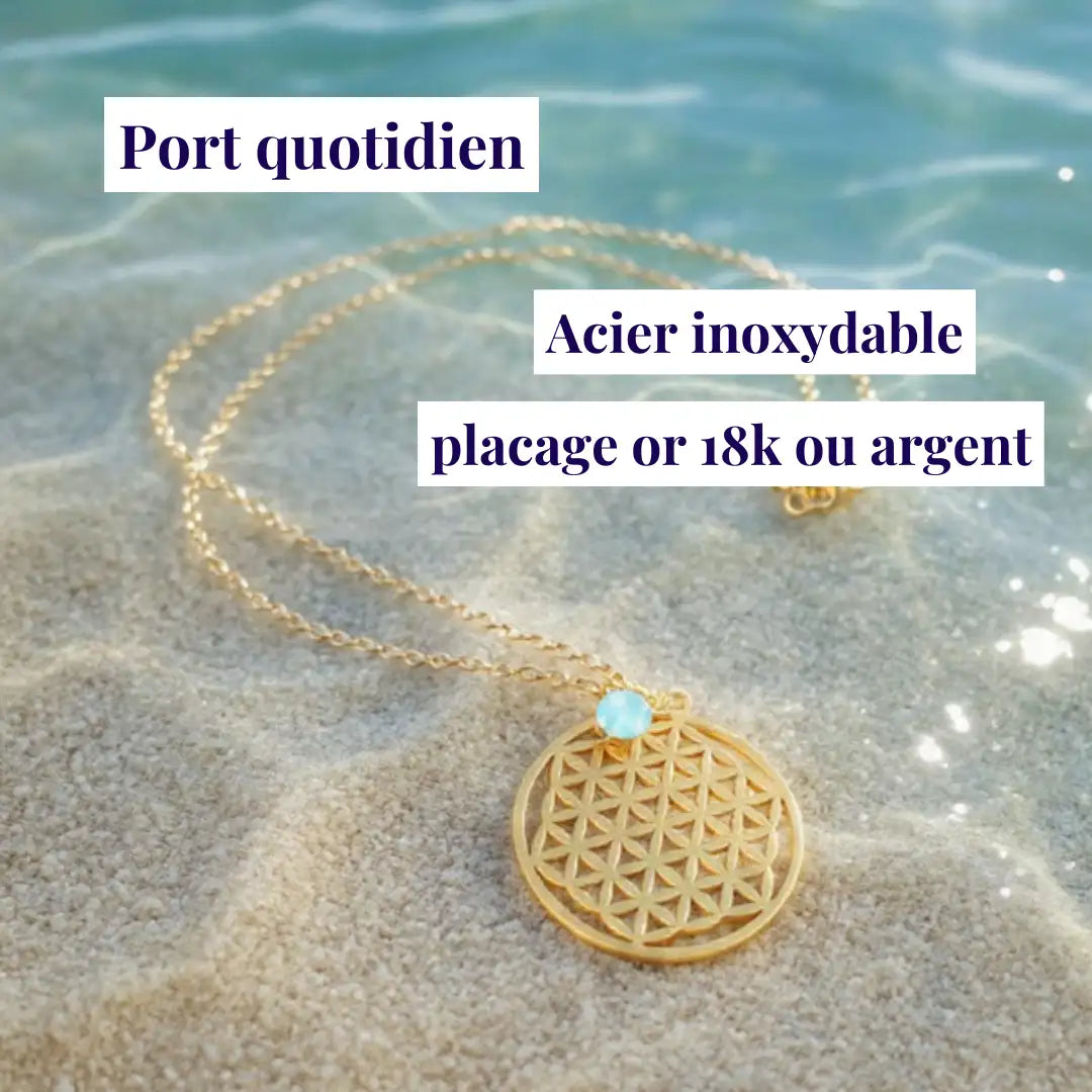 Bijoux Mystik box pour un port quotidien en acier inoxydable et placage sous vide