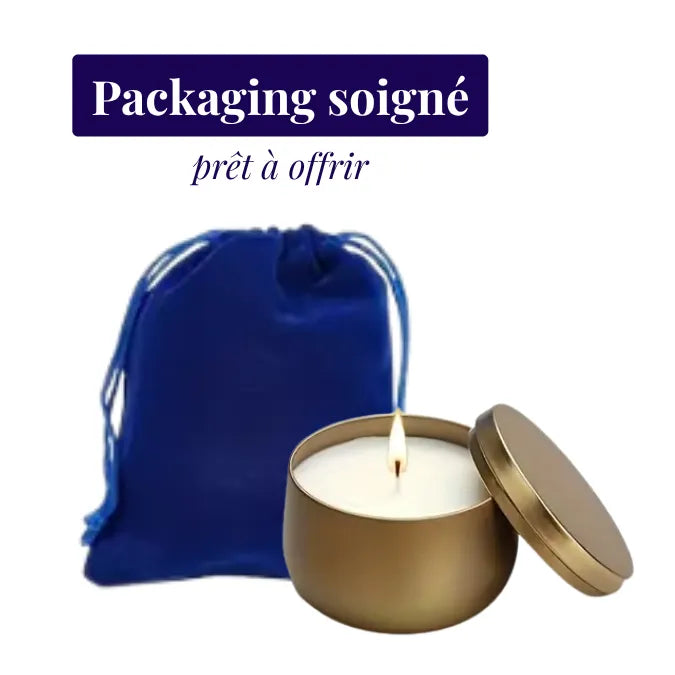 PRECOMMANDE - Bougie-Bijou Pierres Naturelles