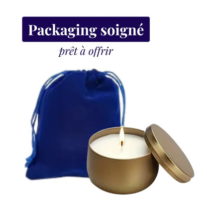 PRECOMMANDE - Bougie-Bijou Pierres Naturelles