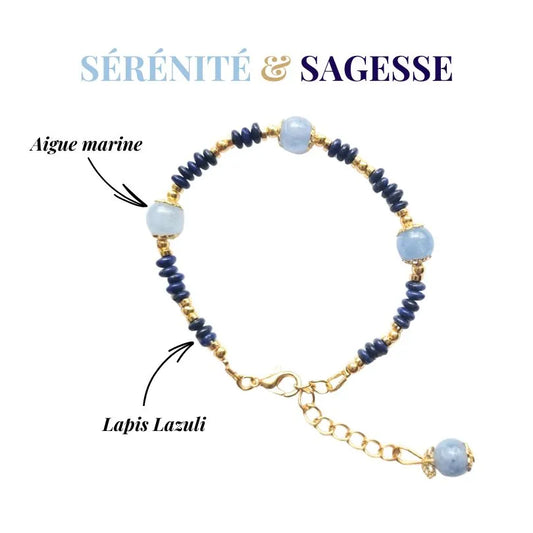 Bracelet aigue Marine Mystik Box