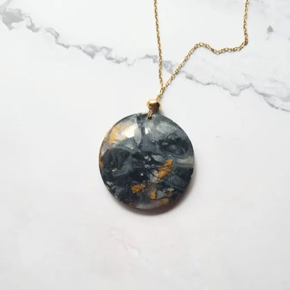 pendentif jaspe maligano rond MystikBox